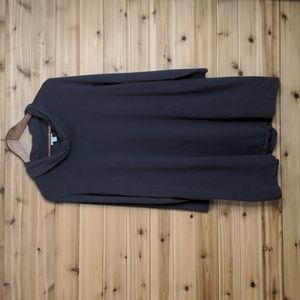 J. Jill Pure Jill Dark Gray Cowl Neckline Long Sleeve Tunic size 1X